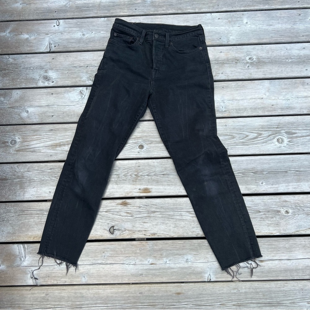 Levi’s Women Wedgie jeans washed Black 28